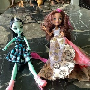 2 monster high after market dolls